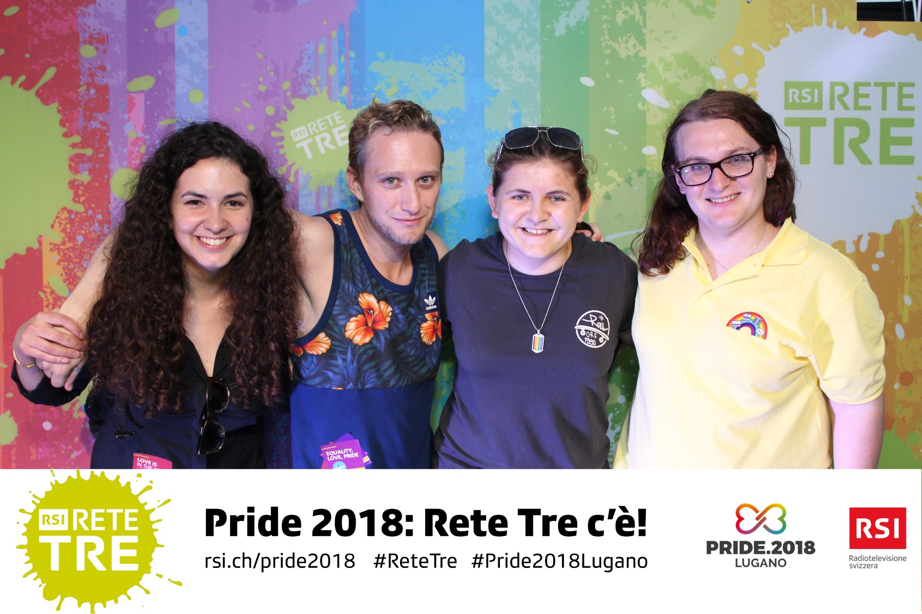 Rivedi tutte le foto scattate da Rete Tre al Pride 2018 su rsi.ch/retetre #RSIReteTre #Pride2018Lugano. Foto: