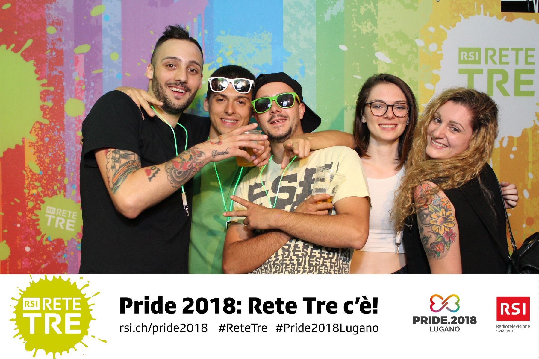Rivedi tutte le foto scattate da Rete Tre al Pride 2018 su rsi.ch/retetre #RSIReteTre #Pride2018Lugano. Foto: