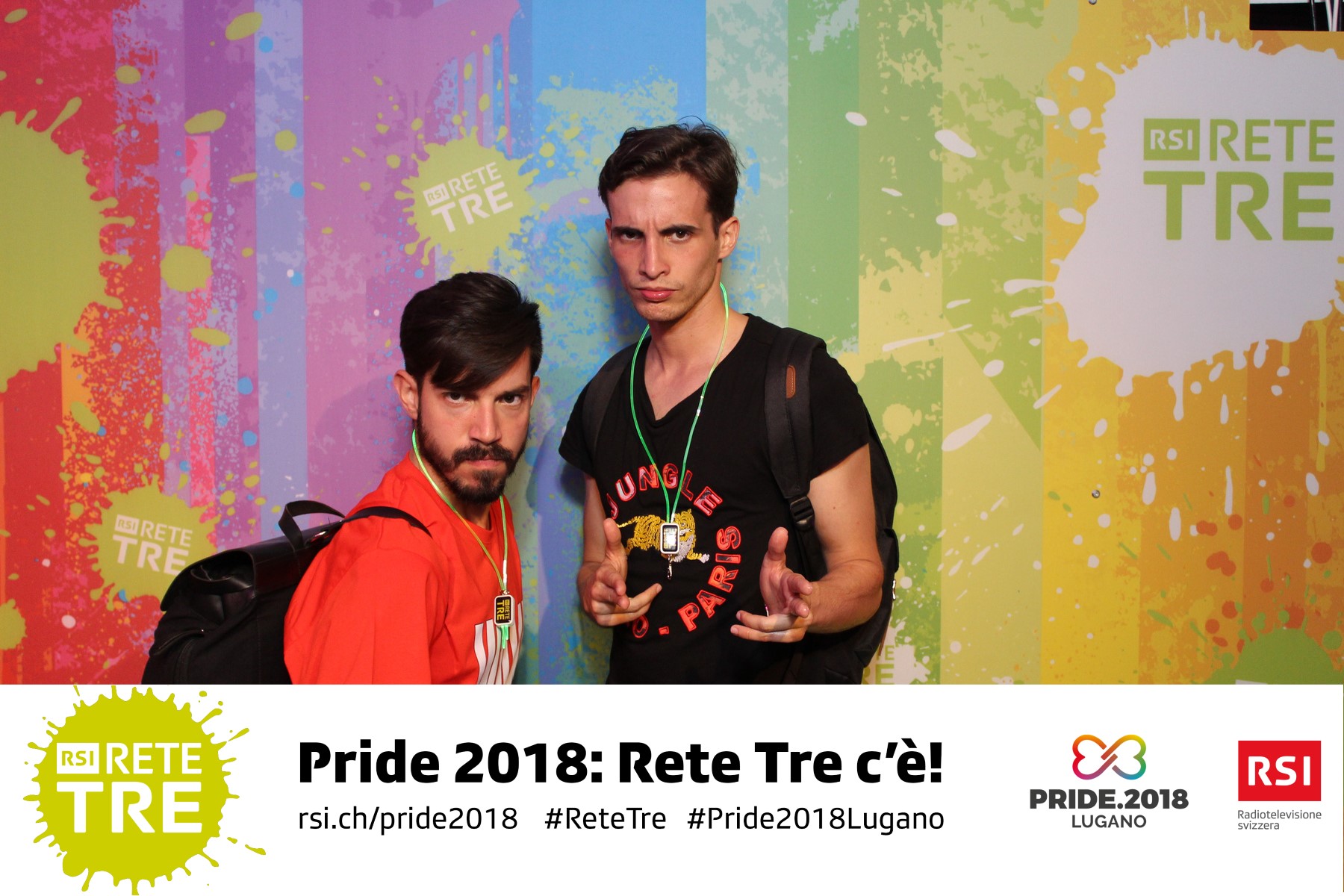 Rivedi tutte le foto scattate da Rete Tre al Pride 2018 su rsi.ch/retetre #RSIReteTre #Pride2018Lugano. Foto: